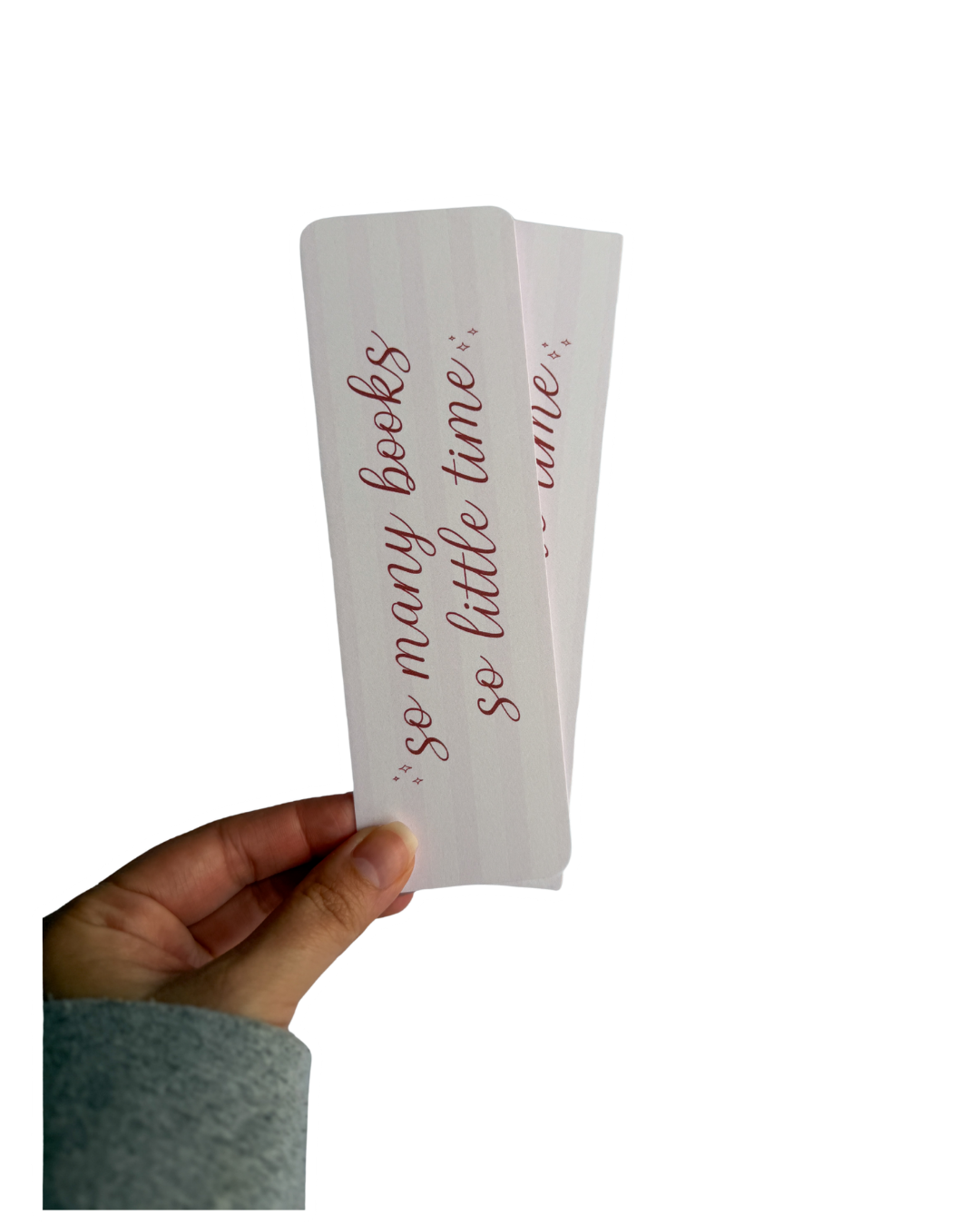 Bookmark, Pink Stripes