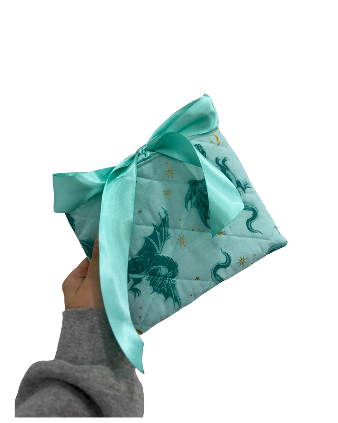 Quilted Book/Kindle Sleeve, Dragons